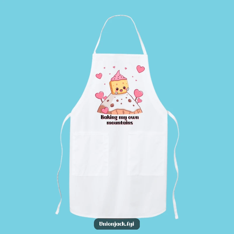 Funny Biscuit Climbing Apron - Kitchen Adventure Gift