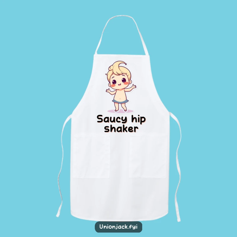 Funny Dance Apron: Hip Wiggle Kitchen Fun, Perfect Humorous Gift!