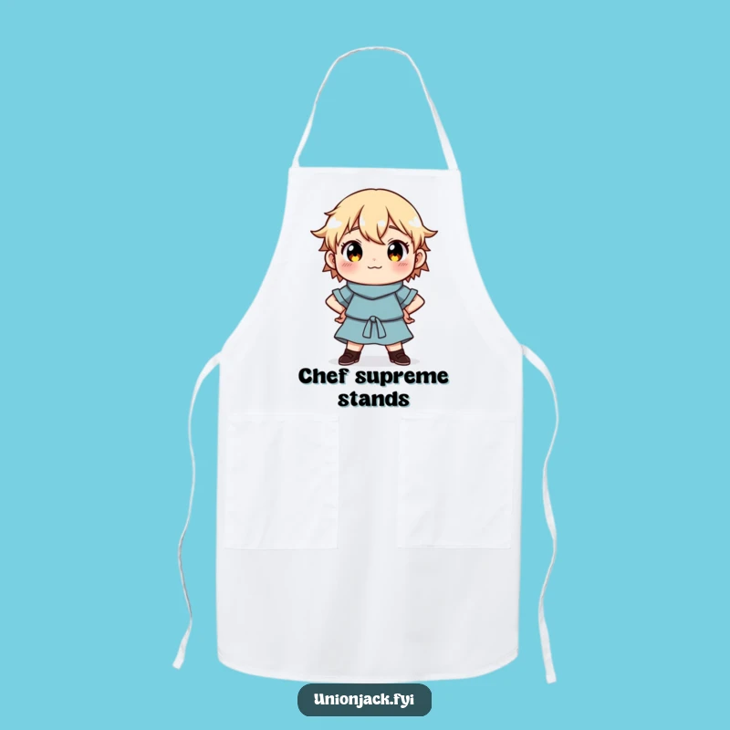 Funny Proud Apron: Character's Kitchen Confidence - Cook with Assurance, Perfect Funny Gift