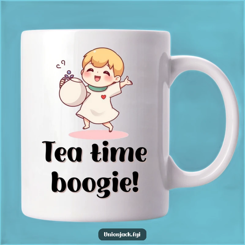 Funny Tea Jig Character Mug: Hilarious Brewtiful Gift for Tea Lovers