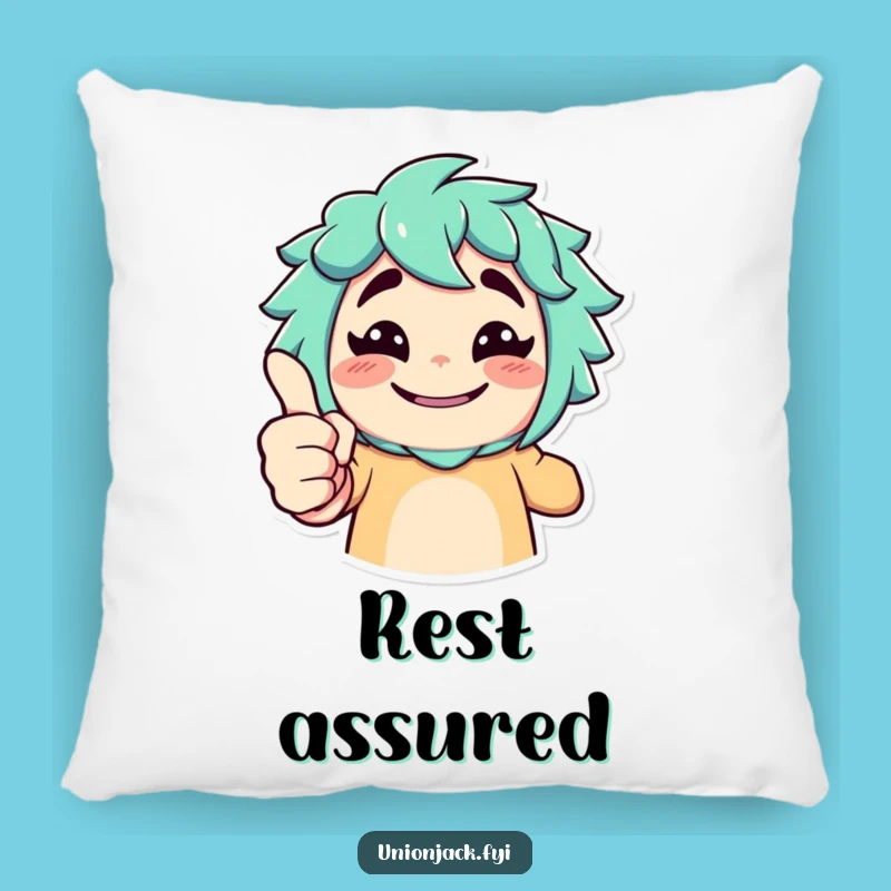 Funny Thumbs Up Pillow: Snuggle Up with this Cheeky Approval Cushion