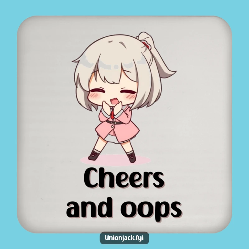 Funny Posh Trip Coasters: Protect Surfaces with Elegant Humor - Perfect Funny Gift