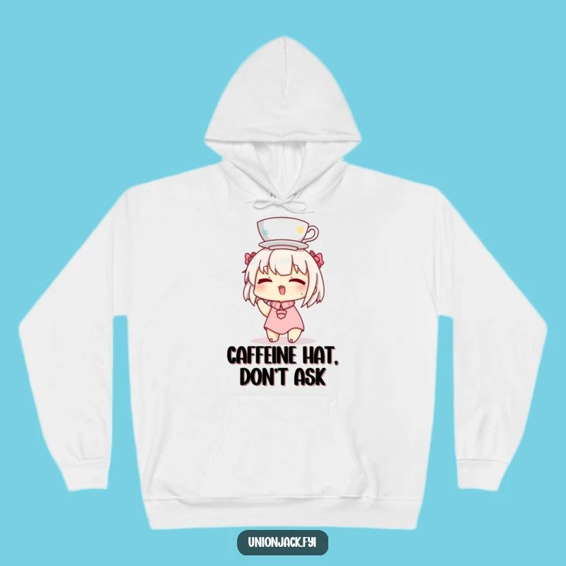 Cozy Funny Teacup Balance Hoodie - The Ultimate Comfort Funny Gift