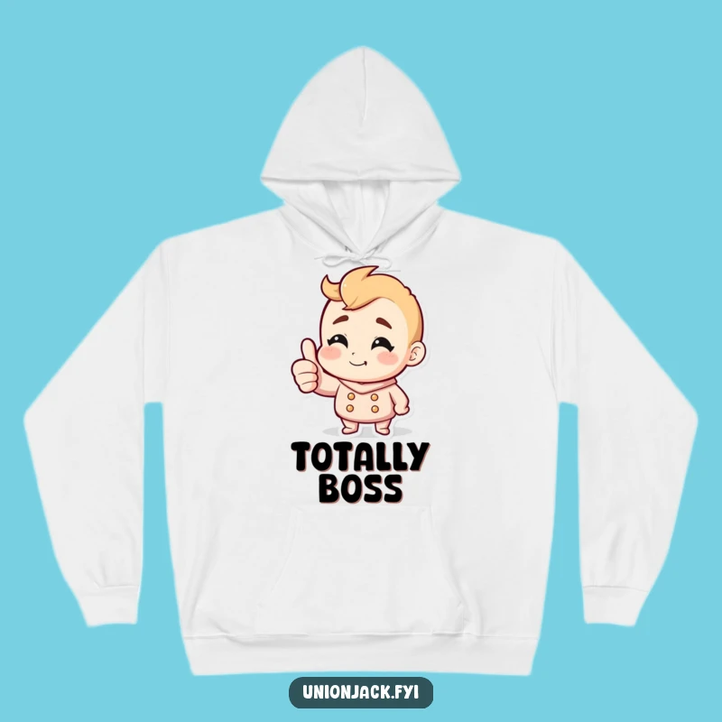 Funny Thumbs Up Grin Hoodie - Cozy & Hilarious Enthusiast Apparel!