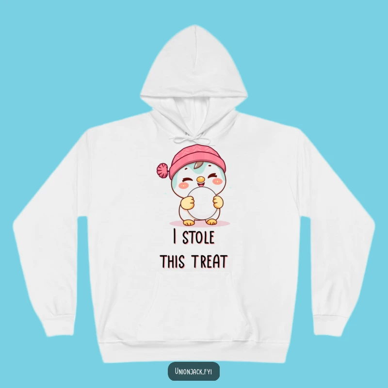 Funny Winking Scone Hoodie: Cozy & Mischievous Apparel for Treat Lovers Gift