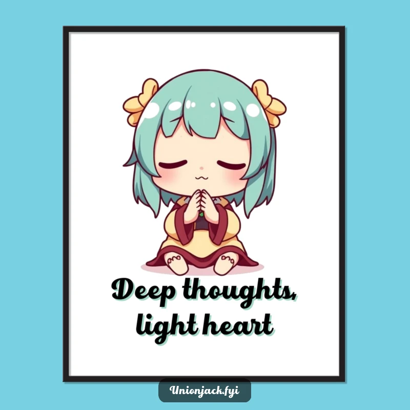 Funny Free Printable Wall Art: Thoughtful Character, Downloadable Decor for Introspective Vibes