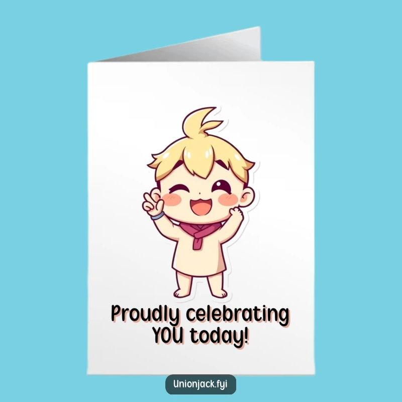 Free Printable Birthday Card: Proud Announcement Funny Birthday Downloadable Gift
