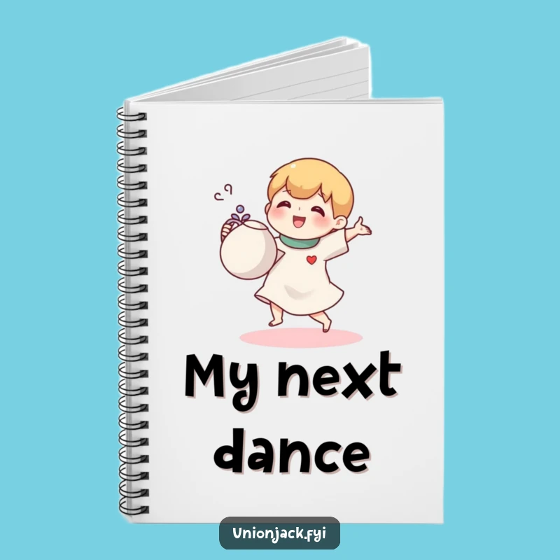 Funny Tea Jig Character Notebook: Jot Down Your Happy Thoughts!