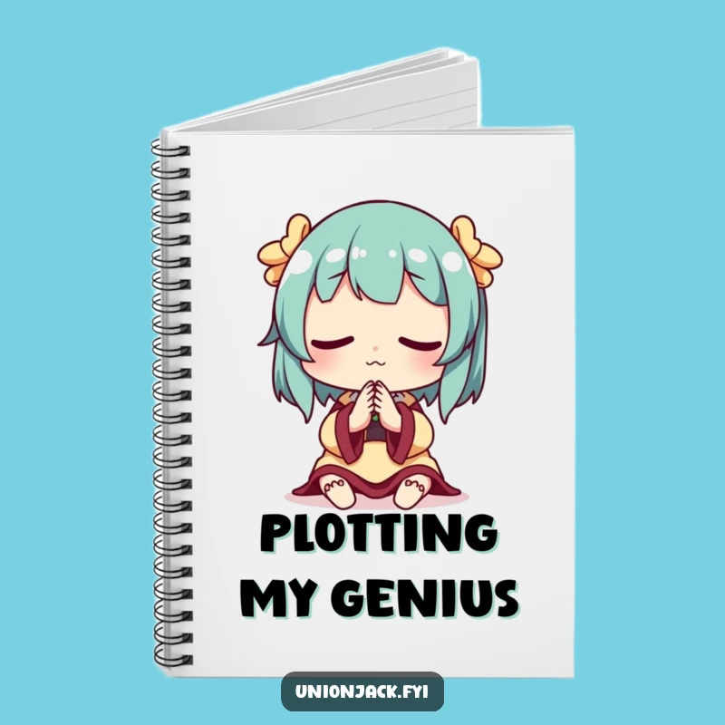 Funny Thoughtful Notebook: Pensive Character Design, A Smart Funny Gift for Your Ideas!