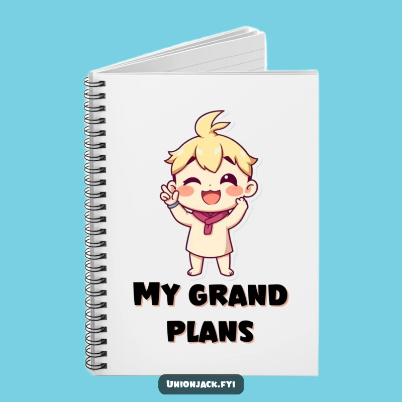 Funny Announcement Notebook: Jot Down News with Proud Gesture Flair