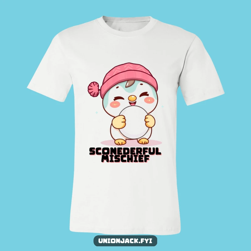 Funny Winking Scone T-Shirt: Your Hilarious Apparel for Baked Good Lovers Gift