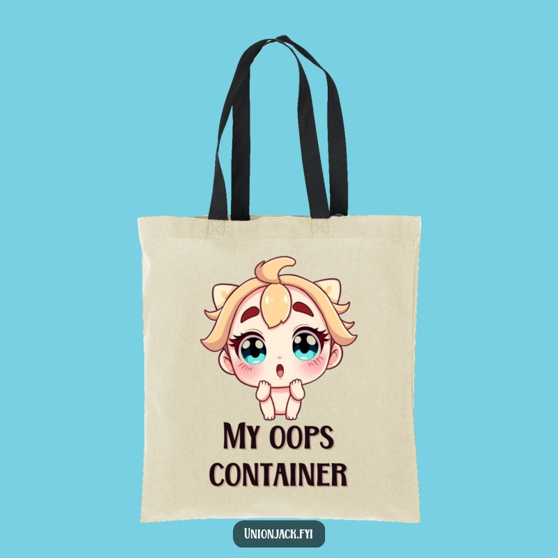 Funny Tote Bag: Surprise Character Design - A Humorous Carry-All Gift